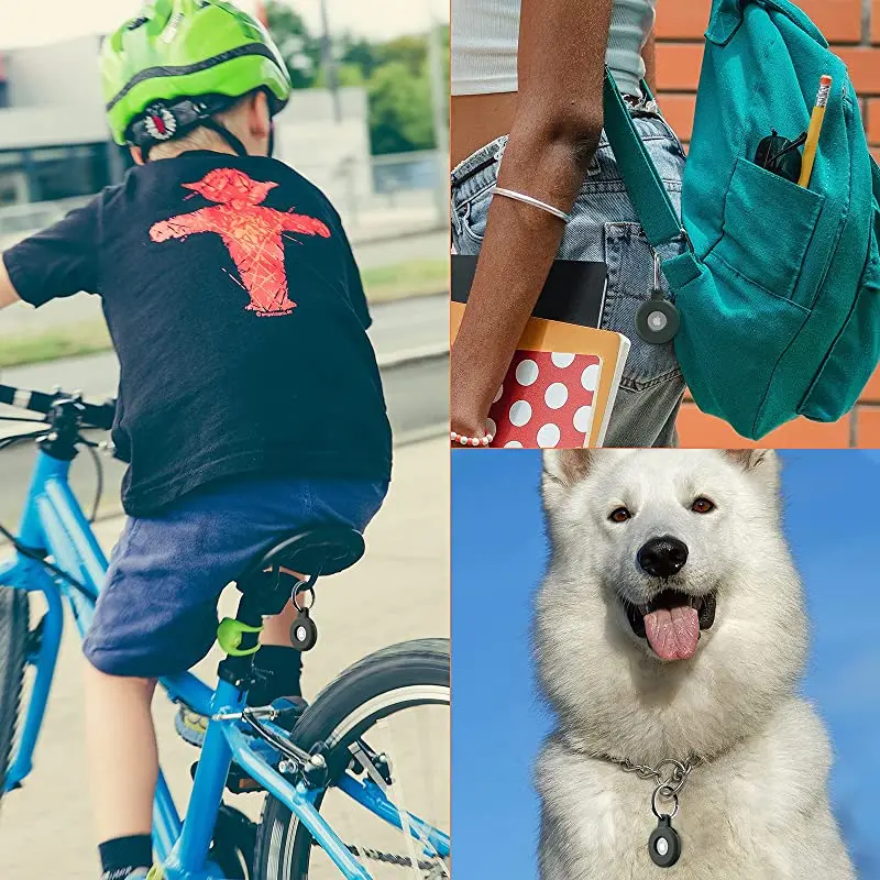 

For Apple Airtags Liquid Silicone Protective Sleeve For Apple Locator Tracker Anti-lost Device Keychain Protective Sleeve Hot