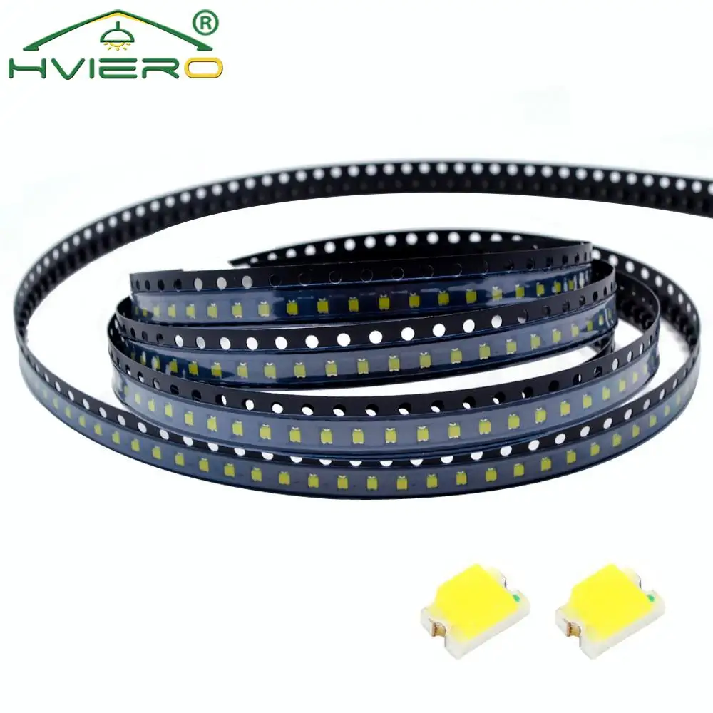 

100X 0805 White Red Green Blue Yellow SMD 6000~6500K 600~800MCD 2.0~3.0V SMT SMD Bright LED lamp Highlight light Emitting Diode