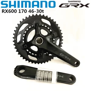 SHIMANO GRX RX600 RX810 кривошипная система 170 172,5 175 40T 42T 46-30T 11 скоростная кривошипная система для дорожного велосипеда велосипедная цепь колесо для гравия Roa