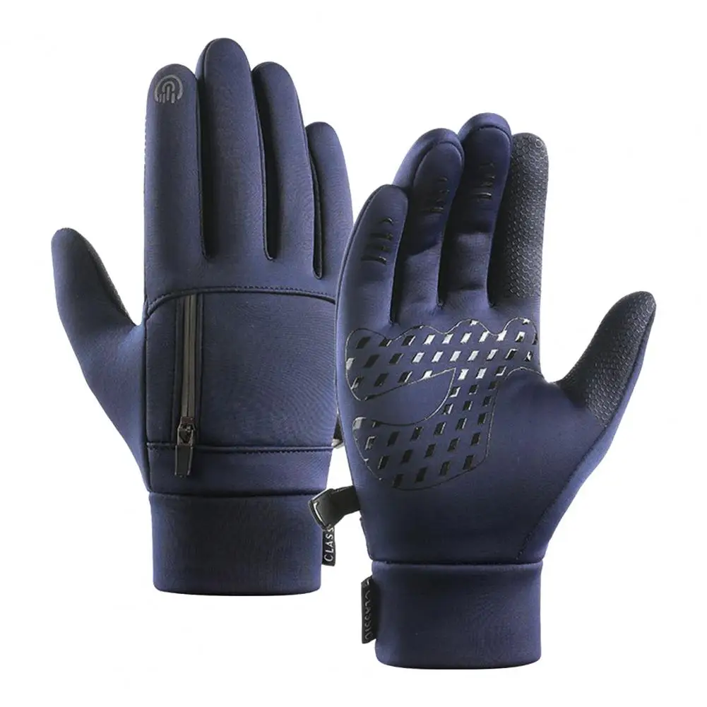 

Windproof Winter Warm Gloves Cold-proof Ski Gloves Cycling Fluff Warm Gloves Touch Screen Snowboard Windstopper Glove Anti Slip