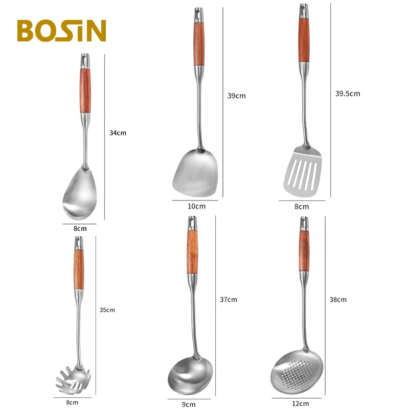 Кухонная лопатка посуда из нержавеющей стали 304 ложка половник технические