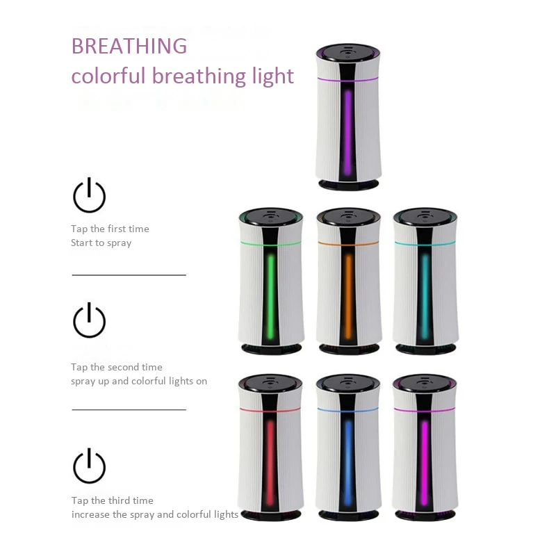 

Household Air Humidifier Humidificador Diffuser Bottle Air Purifying Mist Maker Adjustable Fog Quantity Large Capacity