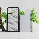 2D PC сублимационный чистый чехол для iPhone 11 7 8 6S XR XS Max 12 Mini Pro Max с алюминиевой пластиной