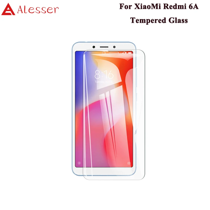 Алессер для XiaoMi Redmi 6A 6 A Закаленное стекло пленка 5 45 &quotЗащита экрана анти