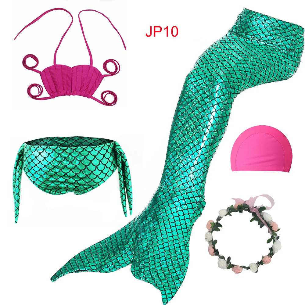 Детский костюм Русалочки с моноластами для девочек| |