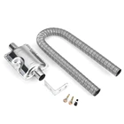 100 см60 см двухслойный автомобильный нагреватель выхлопная труба 24 мм22 мм Дизельный Нагреватель из нержавеющей стали выхлопной шланг для Webasto Eberspacher