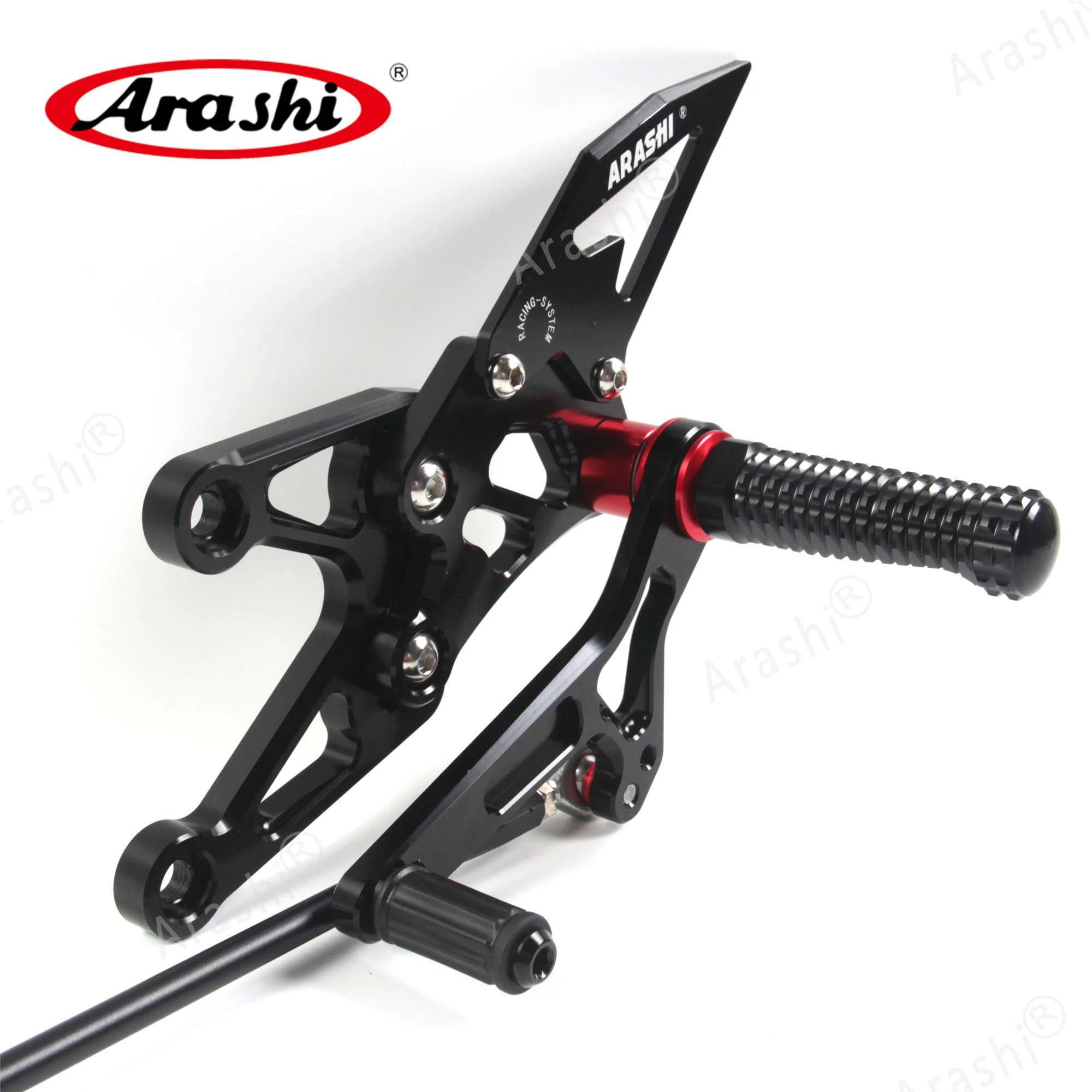 Араши для YAMAHA YZF R1 2007 2008 07-08 ЧПУ Регулируемая подножка подножки Rider Сзади наборы для ухода за кожей Rearset подставка для ног для Алюминий