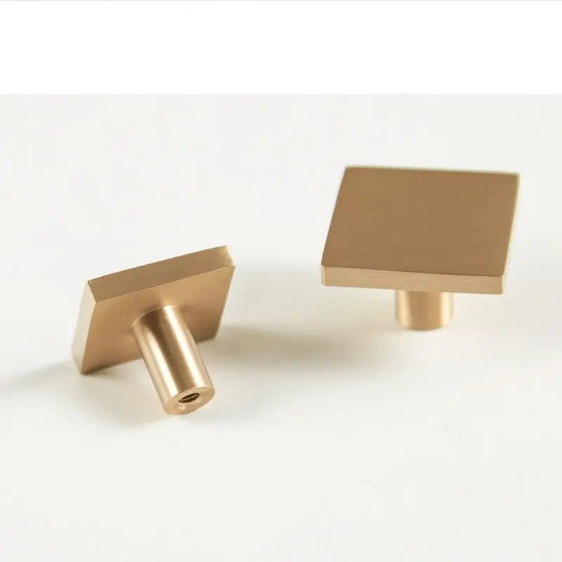 Уникальная твердая латунная ручка для дверцы шкафа ручки комода золотые ящиков
