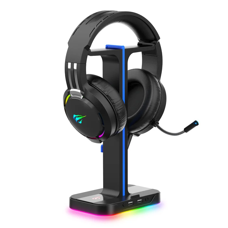 

-Набор наушников для геймеров с rgb светильник кой в стиле ретро, Противоскользящее основание, 2 usb, ps4, ПК-геймеров