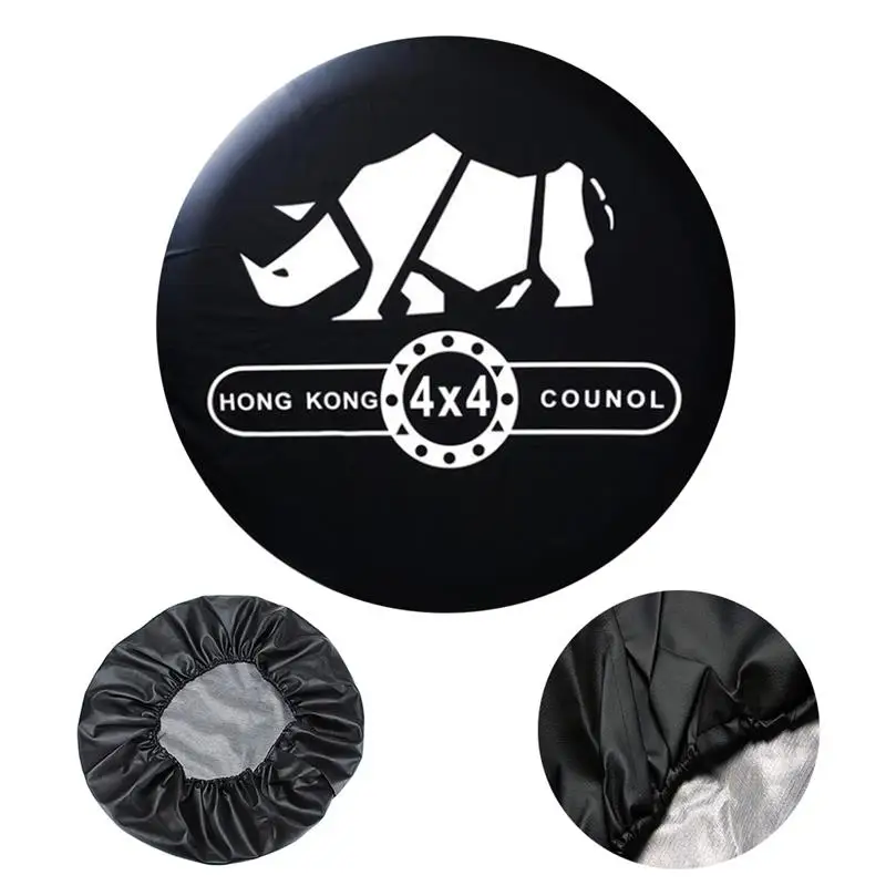 Чехол для колесных шин 14 15 16 17 дюймов из ПВХ кожи|Принадлежности шин| |