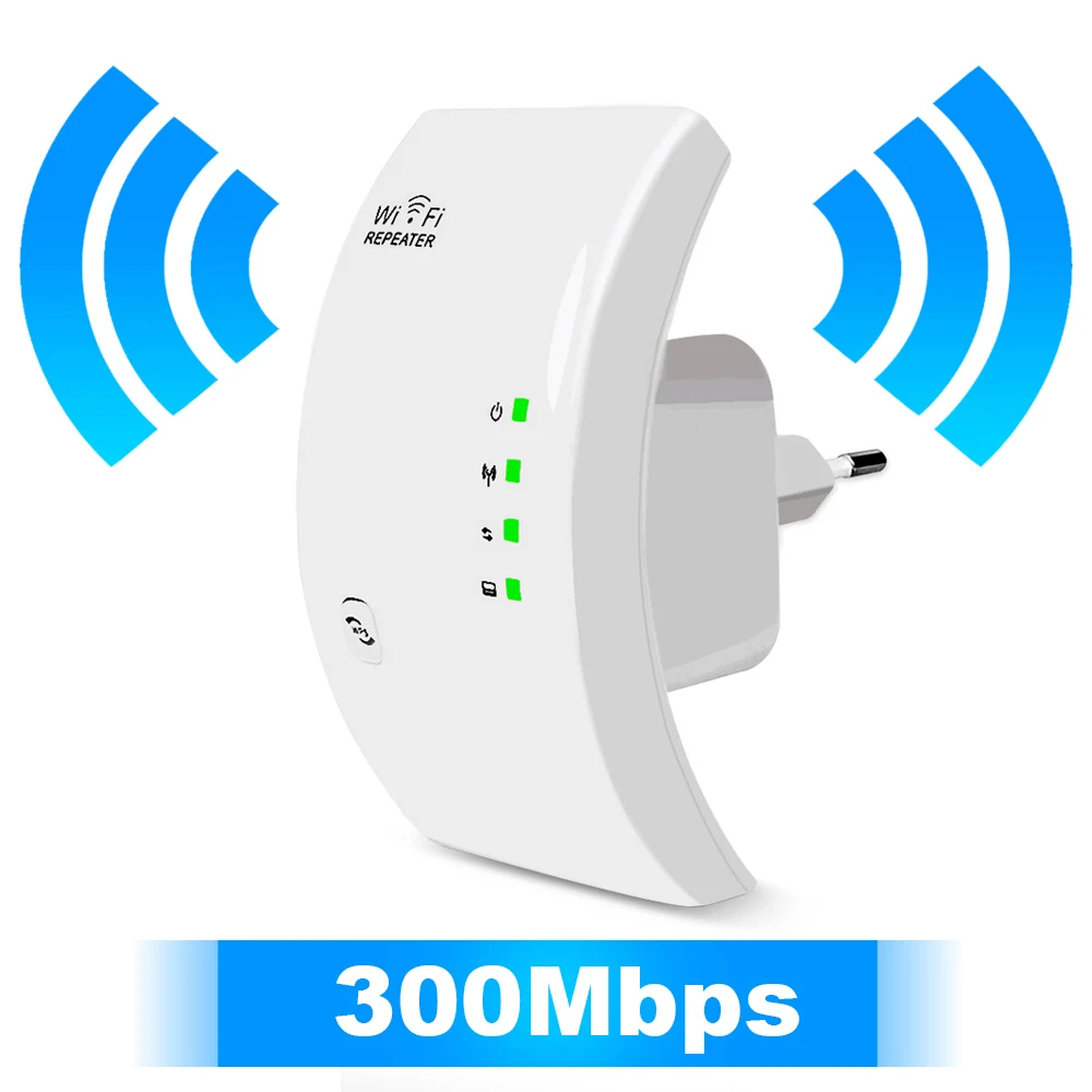 

Беспроводной Wi-Fi репитер 2,4 ГГц, 300 Мбит/с