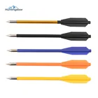 Стрелы для стрельбы, уличные охотничьи алюминиевые наконечники, болт, длина 6,5 дюйма, для стрельбы из лука, спортивные стрелы с точным арбалетом 5080 фунтов