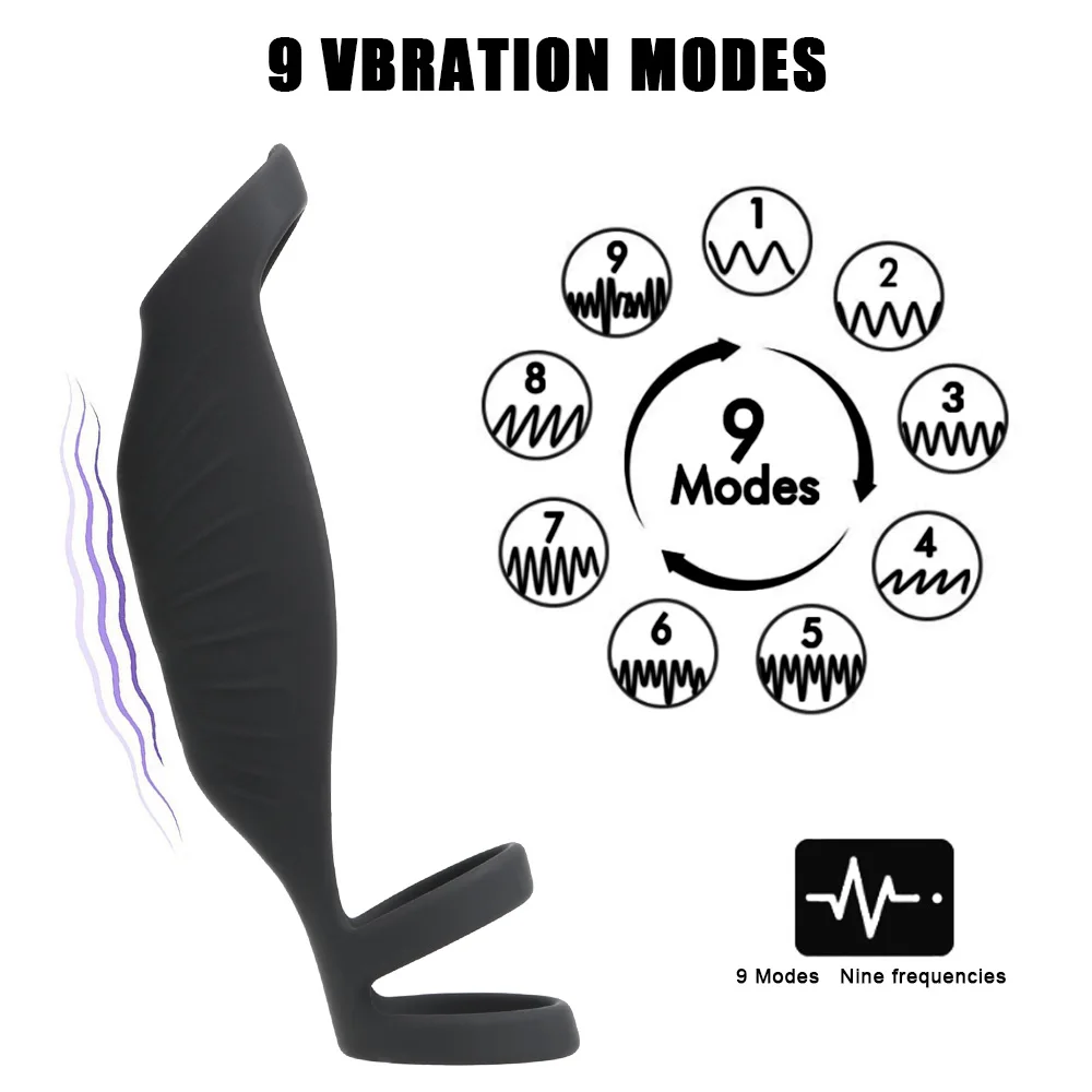 9 режимов для дополнительной женской стимуляции задержки эякуляции Беспроводной