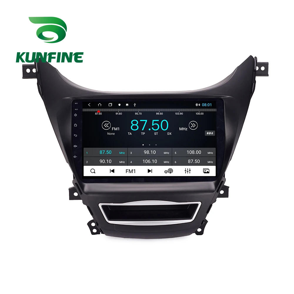 Восьмиядерный 1024*600 Android 8 1 автомобильный DVD GPS навигационный плеер Deckless стерео для