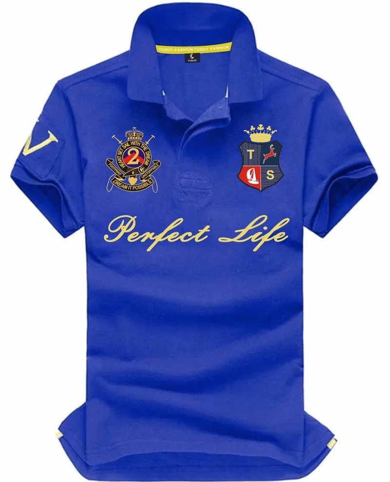

High Quality Hombre Big Horse Polo Top Men Short Sleeve Horse Rugby Shirt Camisa Embroidered Homme Masculine Mens Shirt Brands