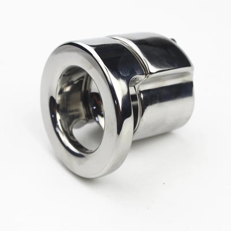 Мужской кротальный кулон для фиксации пениса съемный из нержавеющей стали в виде