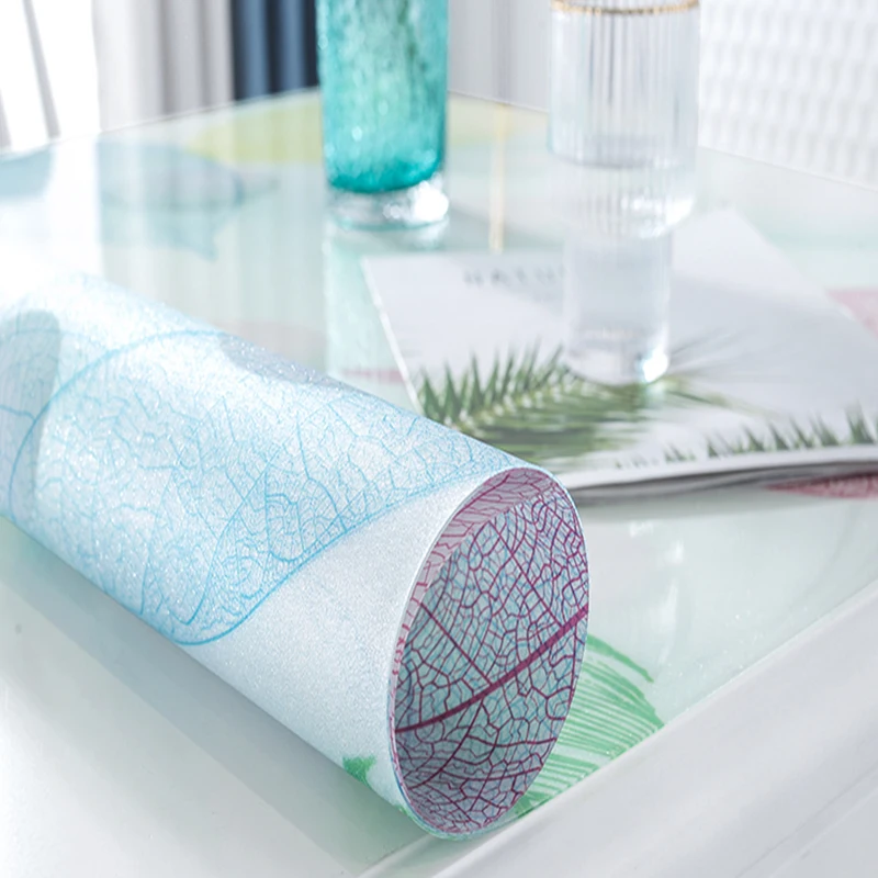 Прямоугольная ПВХ скатерть 2D стильная Водонепроницаемая с рисунком мягкое