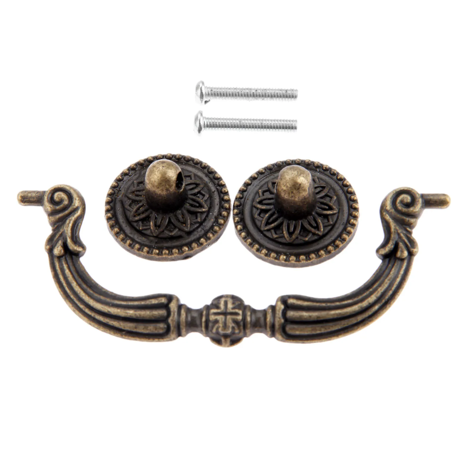 Винтажная ручка античная бронза европейский стиль тянуть 125 мм * 45 ретро дверь