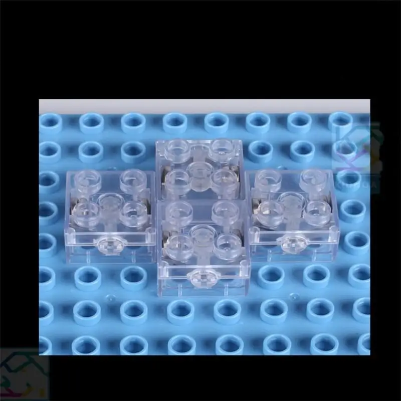 

5Pcs 2x2 DIY Building Blocks LED Lights Kids Funny Colorful Light-emitting Luminous Toys for Wedding Party Holiday Decoration