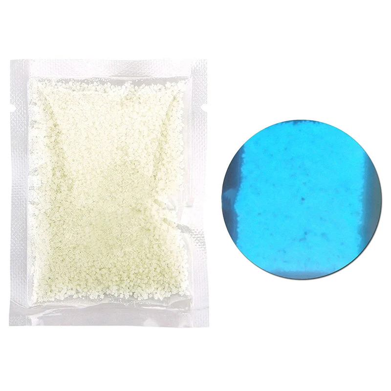 blue-green 10 г/1 сумка красочный светящийся песок светящийся гравий вечерние яркие краски звезда Желая бутылка флуоресцентные частицы фосфоресцирующий песок игрушка - Цвет: blue-green