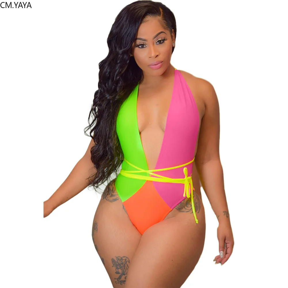 2019 летний женский комбинезон без рукавов пуловер с v-образным вырезом и лямкой на