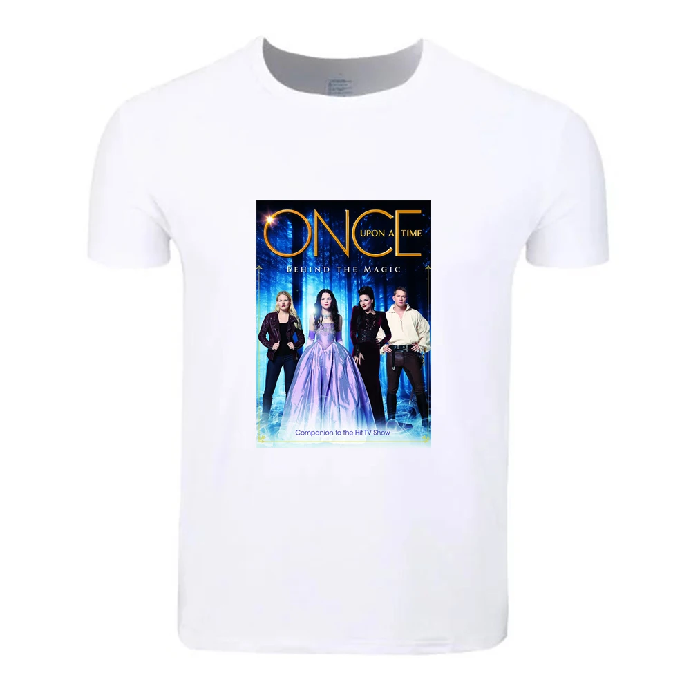 

Once Upon A Time Fashion Cotton Big Size Students Summer T-Shirt Short Sleeve Men Women Boys Girls T Shirt Tees Kids Tshirt