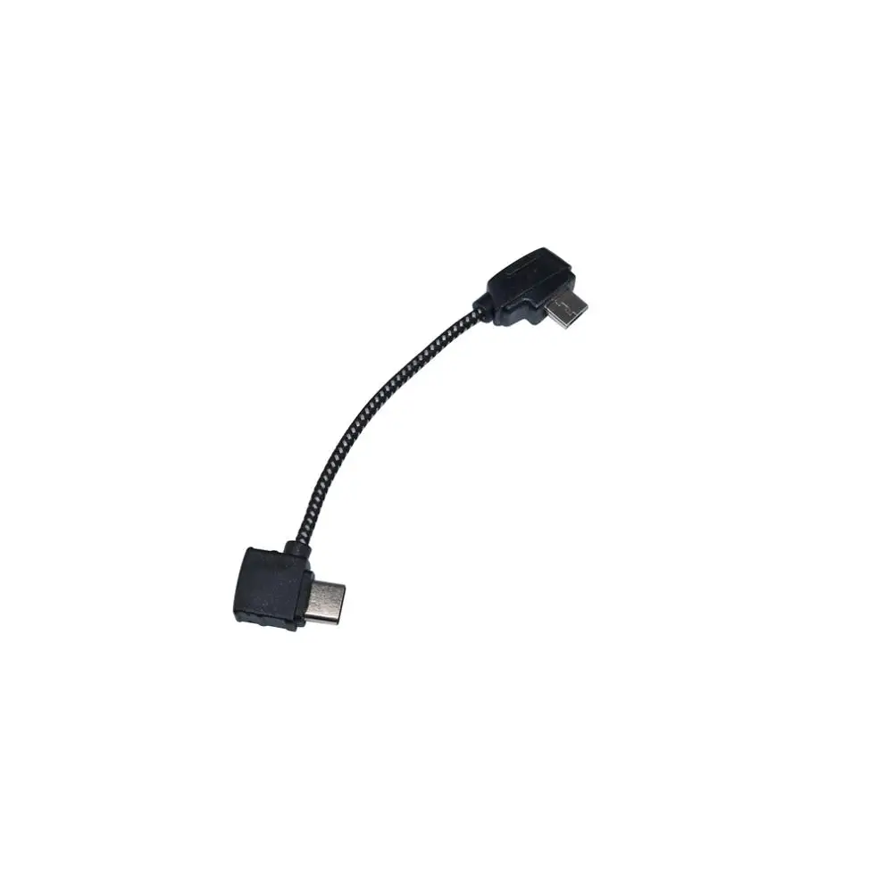 Адаптер контроллера Micro-USB обратный порт type-C кабель для передачи данных OTG разъем для DJI Mavic Pro Air 2 Zoom Mavic Mini - Цвет: Type C 9.3cm
