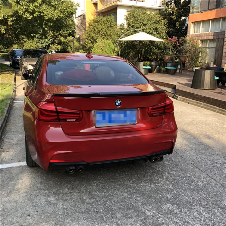 Спойлер из карбонового волокна стиля m4 Performance для BMW M3 320i 320li 325li 328i 2012-2015.