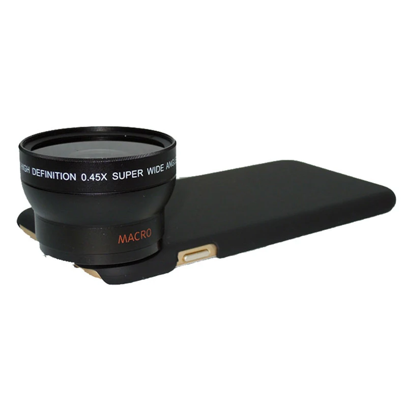 Universal Clip HD 37MM 0.45x Super Wide Angle 12.5x Macro Camera Lens for Samsung Galaxy S8 S8+ S7 Edge S6 Plus S5 S4 S3 | Мобильные