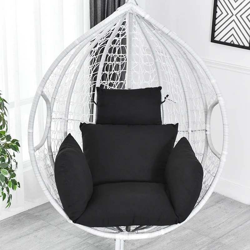 

Hanging Basket Chair Cushion Swing Seat Removable Thicken Egg Hammock Cradle Cushion Outdoor Back Cushion MAZI888