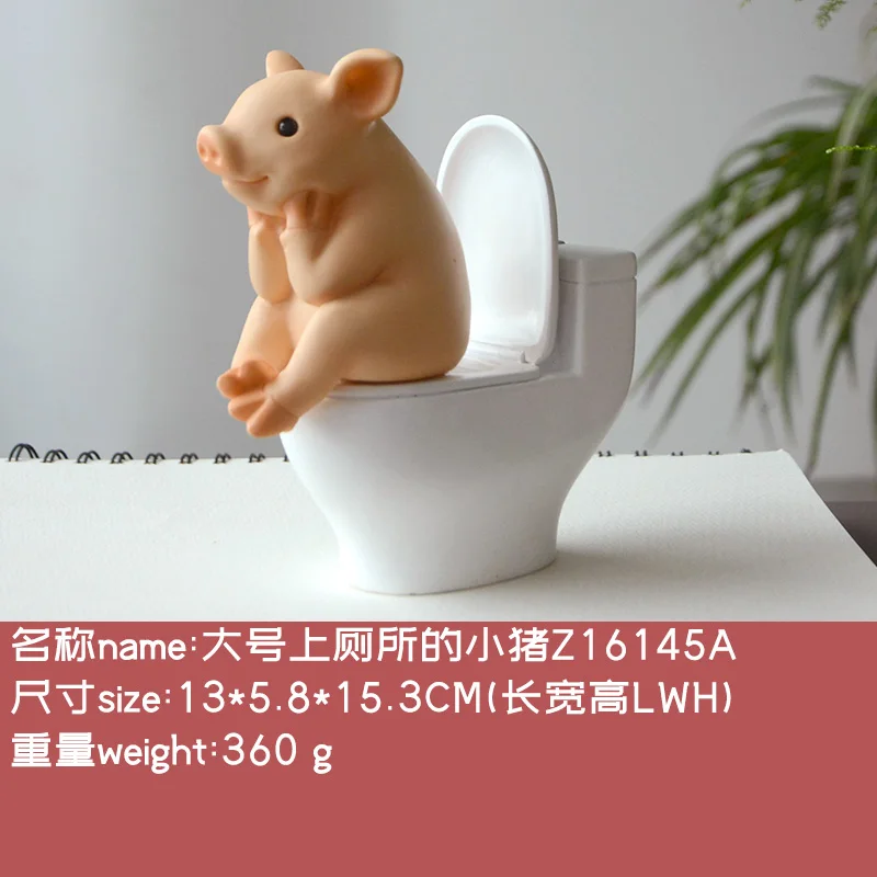 

Everyday Collection Home Decor Garden Miniature Animal Figurines Desktop Decoration Cute Pig Figure Toys Gift for Children