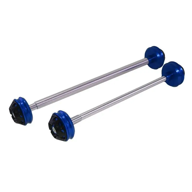 

1 Pair Front Rear Motorcycle Wheel Axle Fork Sliders Cap Crash Protector For Yamaha YZF-R1 02-14