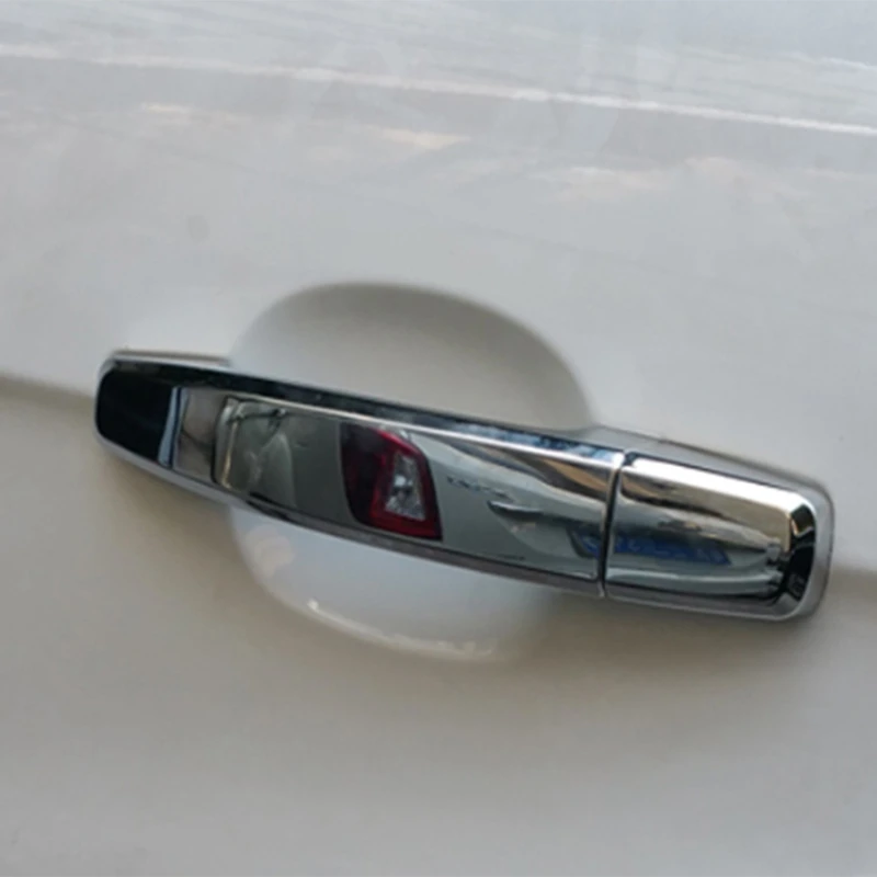 Автомобильная дверная ручка автомобильный Стайлинг хромированная отделка