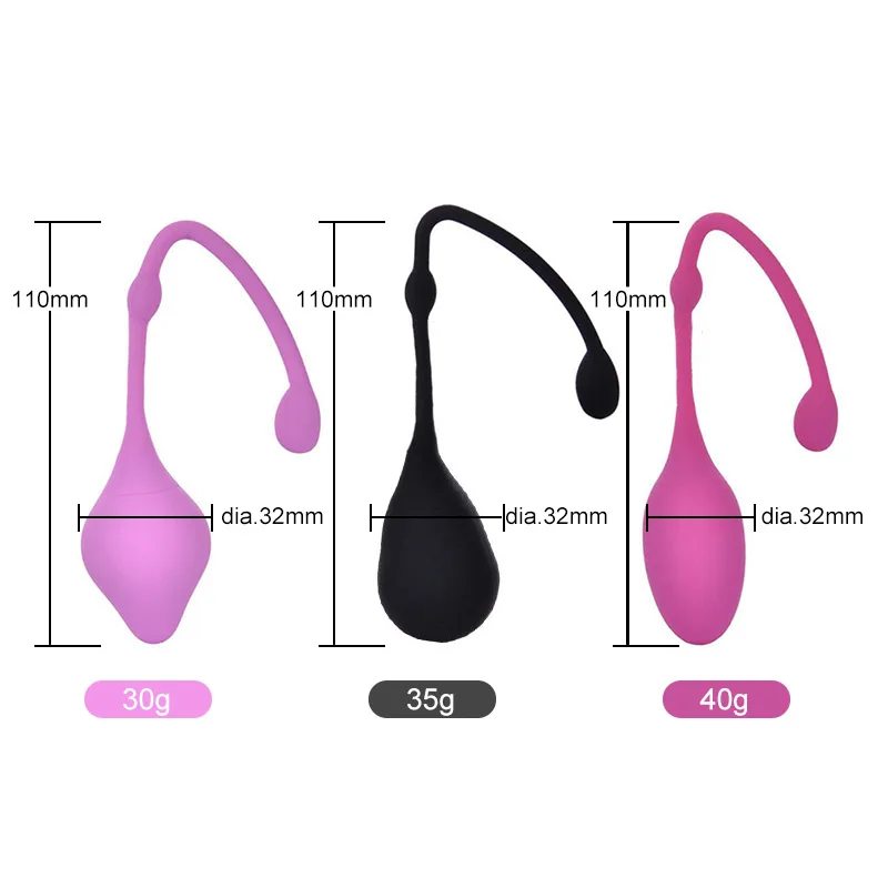 Для женщин влагалища шар 10 шт./лот силиконовые Умные вагинальные шарики тренажер