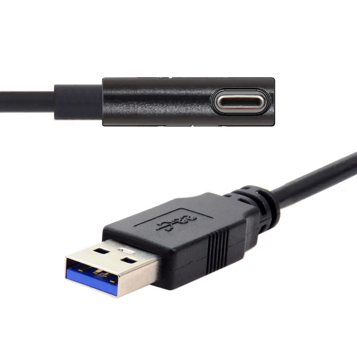 USB 3.1 Type-C Left Right Angled Type to Standard USB3.0 Data Cable Fit for Oculus Link VR | Компьютеры и офис