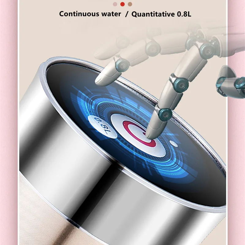 USB зарядка Электрический диспенсер для воды портативный галлон питьевой бутылки