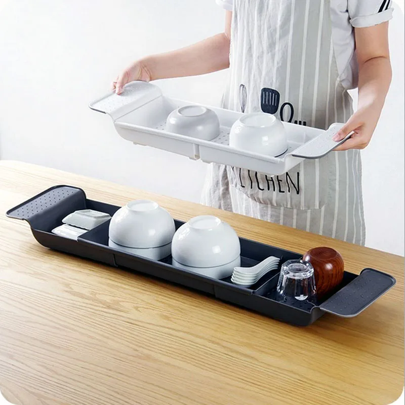 Выдвижная полка для хранения ванны многофункциональные инструменты ванной