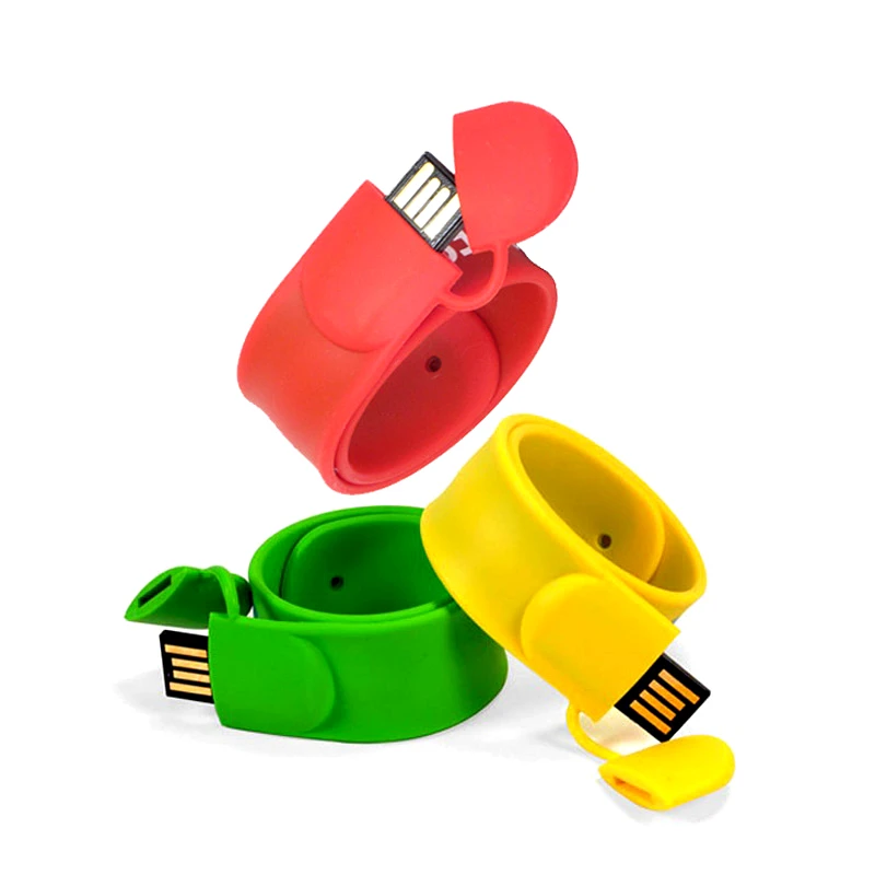 usb флеш-накопитель 32 Гб силиконовая Флешка-браслет 64 Гб ручка-накопитель 4 ГБ 8 ГБ usb карта памяти 16 Гб черный браслет usb флешка 128 ГБ