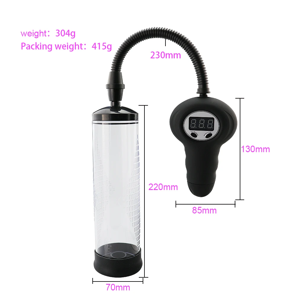 Мужской Дисплей автоматический пенис рукав Для мужчин t насос - Цена: 1336.96