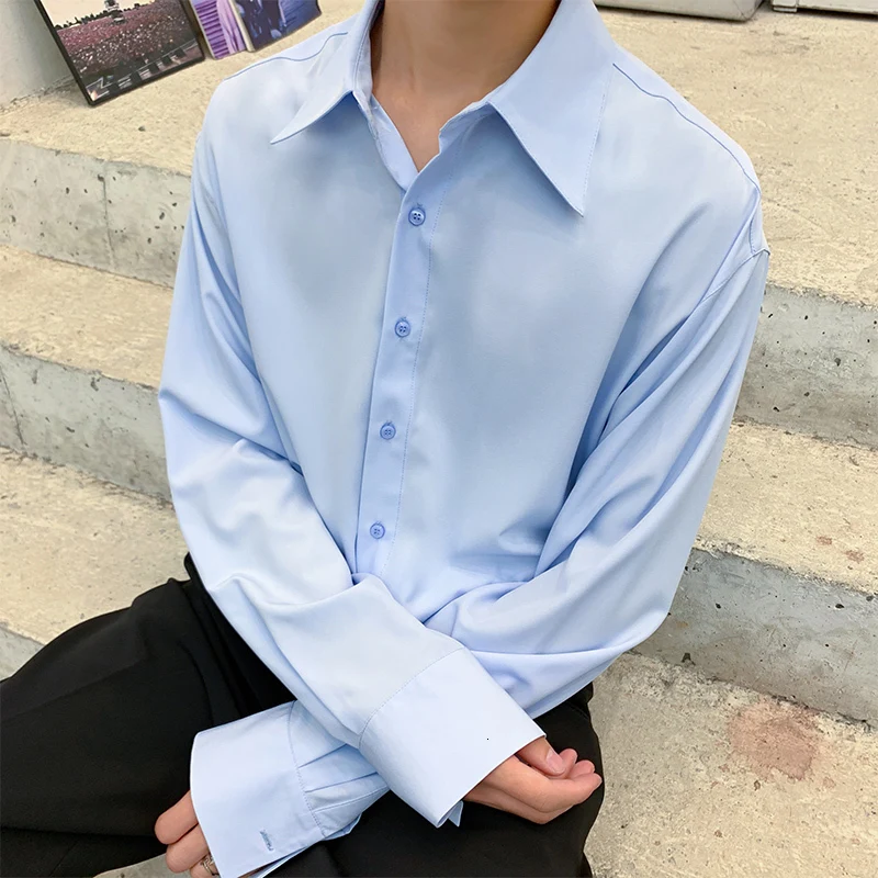 Новинка 2019 Ранняя осень Корейская версия пары свободная Мужская однотонная