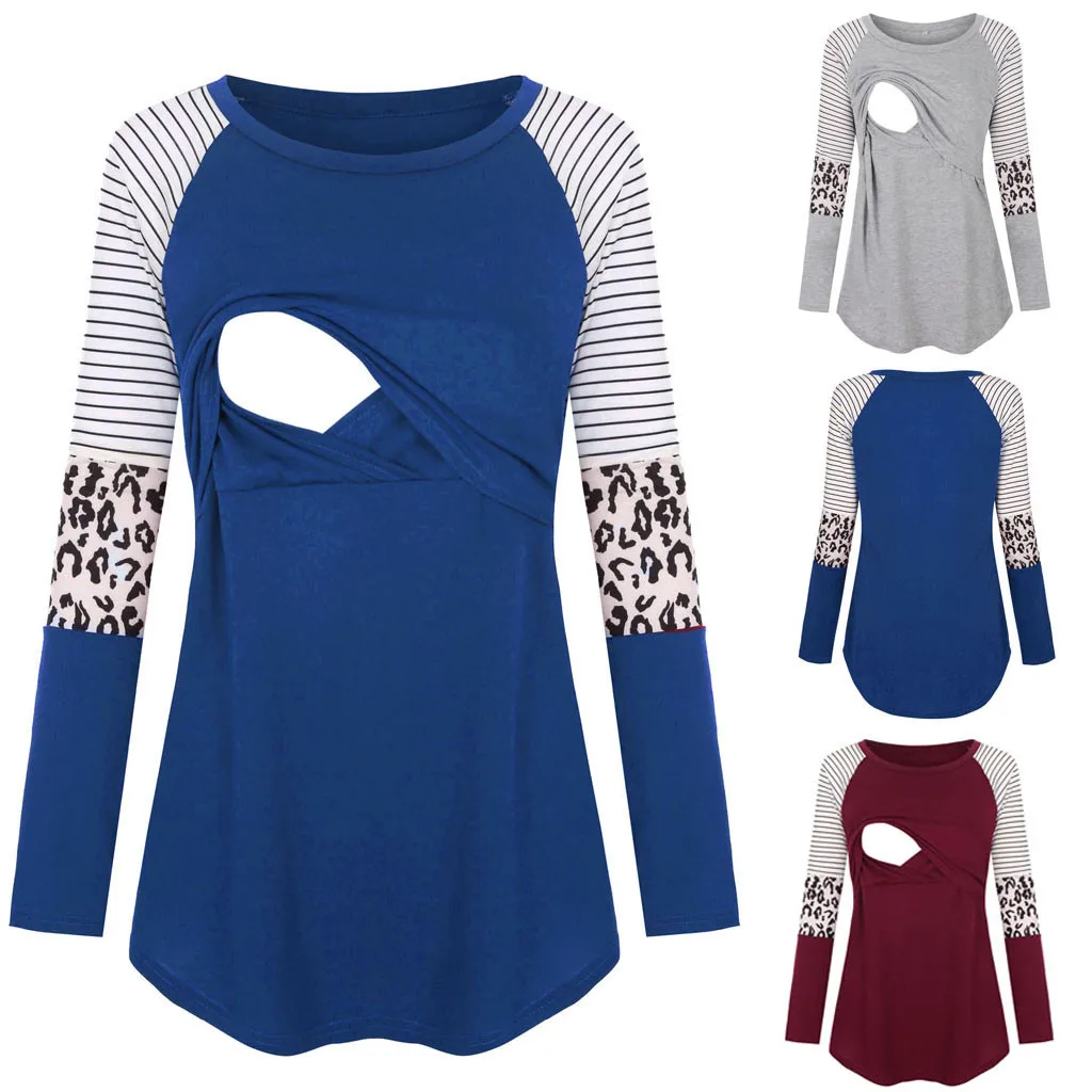 Женское платье для кормящих топ средства ухода за кожей будущих мам блузка