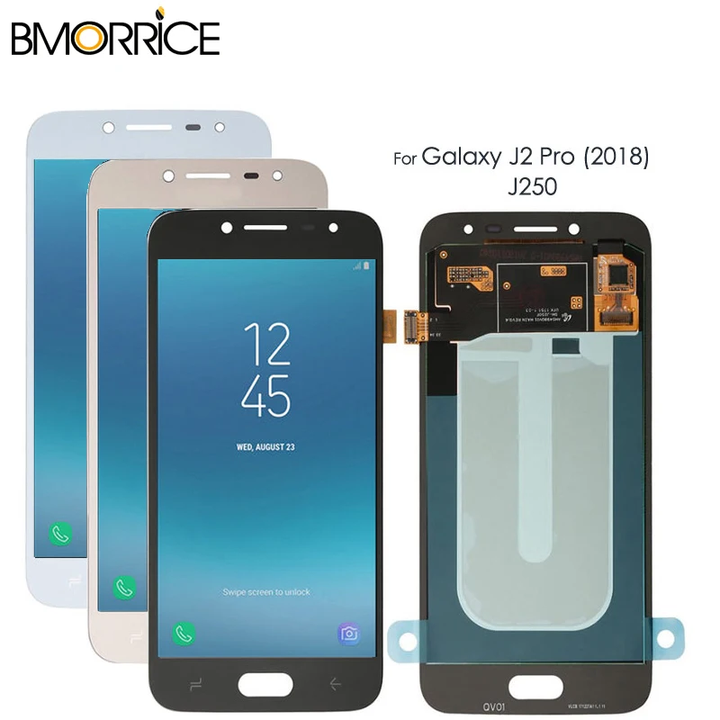 AMOLED/TFT lcd для Samsung Galaxy J2 2018 Pro J250 J250F J250H J250M ЖК дисплей с сенсорным экраном дигитайзер