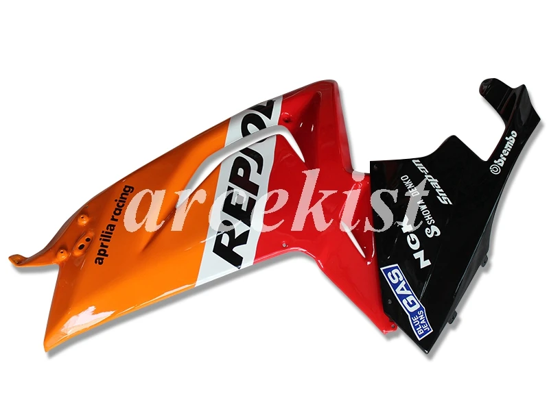 

Injection Mold New ABS Full Fairings kit Fit for Aprilia RS125 125 2006 2007 2008 2009 2010 2011 RS4 Free Custom Orange red