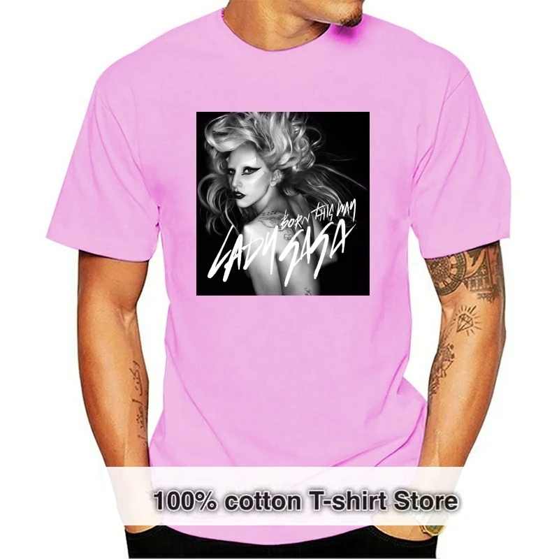 

Camiseta con estampado de Born This Way para mujer S-2XL estilo veraniego