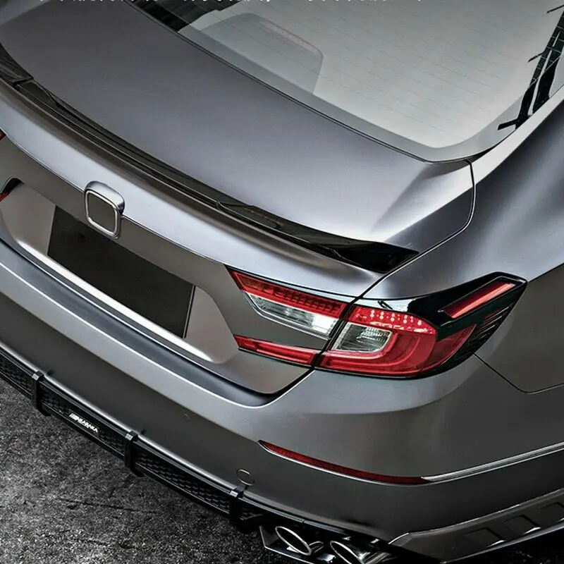 

for Honda Accord 2018-2020 Glossy Black Rear Tail Light Lamp Cover Trim 6PCS