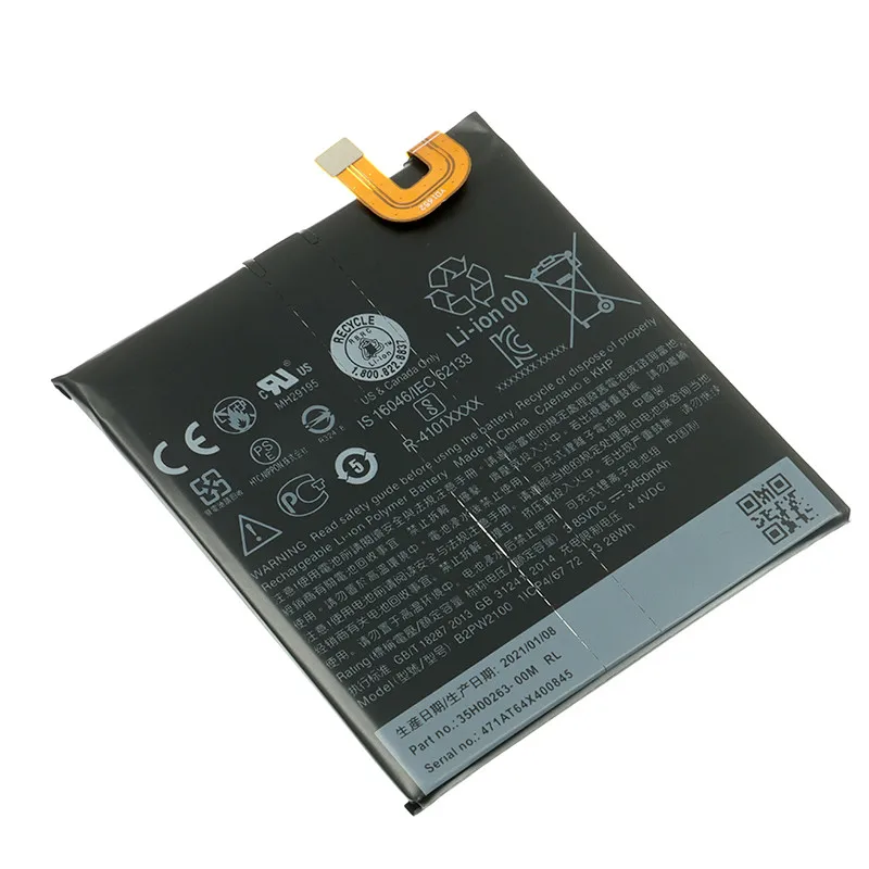 Аккумулятор B2PW2100 для HTC Google Pixel XL 5 дюйма/Nexus M1 3450 мАч сменный аккумулятор высокого