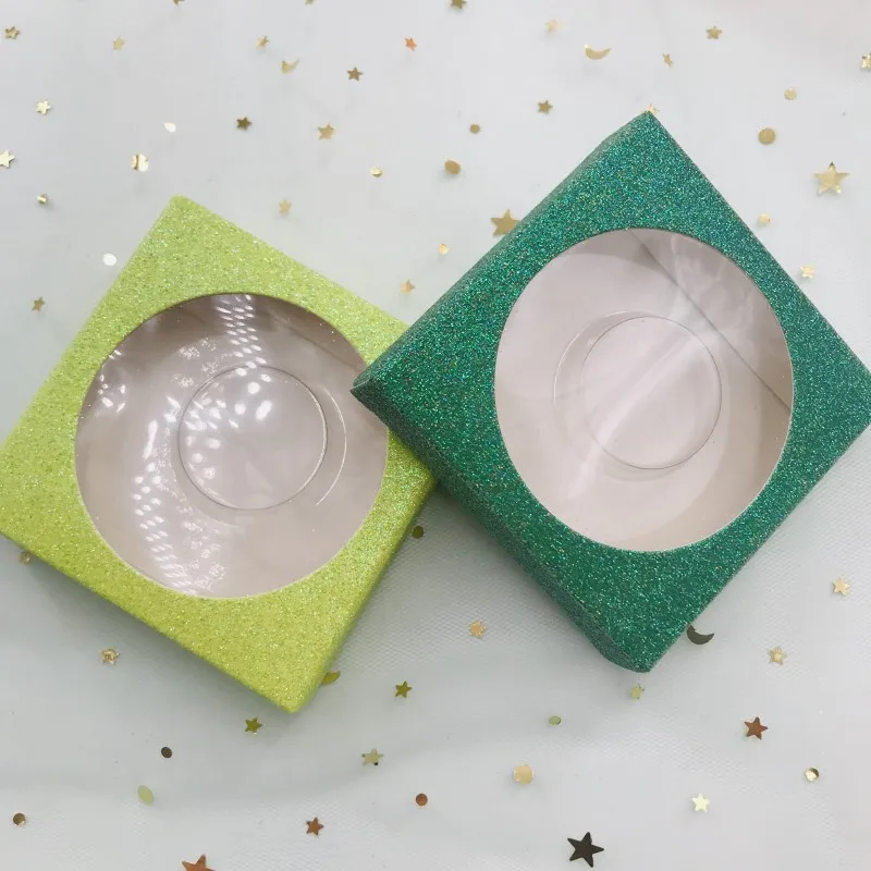 3D коробки для ресниц квадратная коробка цветная посылка индивидуальный логотип