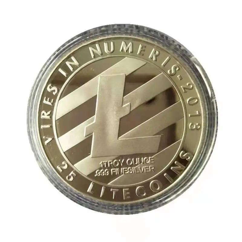 Монеты с золотым/серебряным покрытием 10 шт. креативные Юбилейные монеты