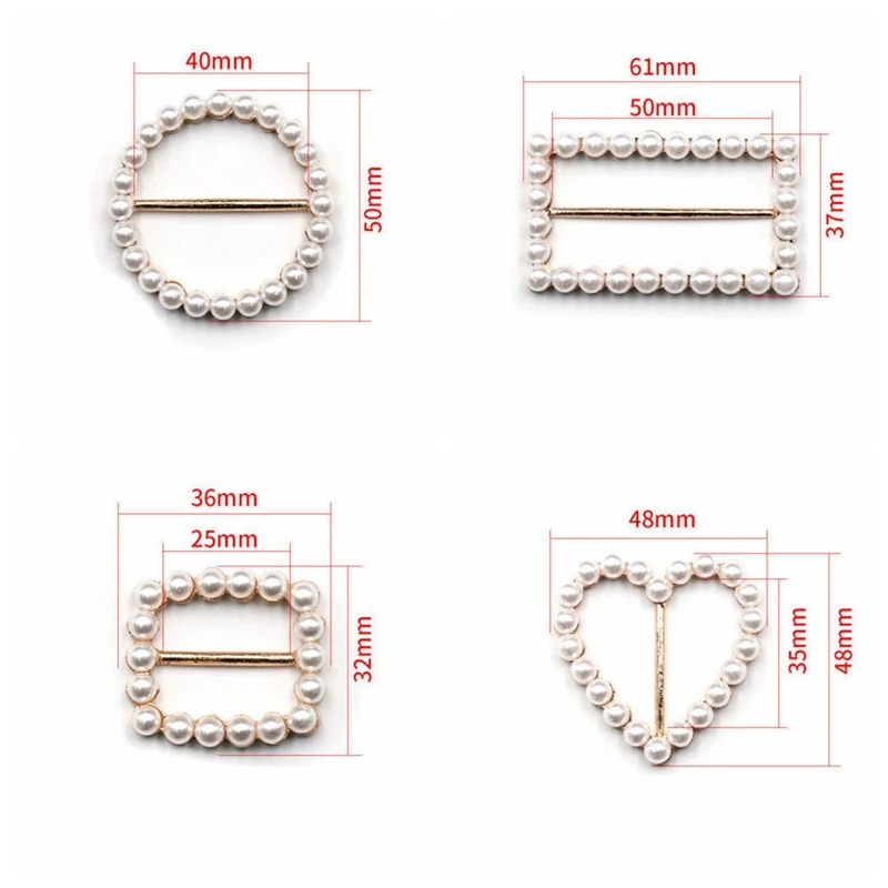 Новые полигональные аксессуары для волос Различные жемчужные ленты пряжки шарфы