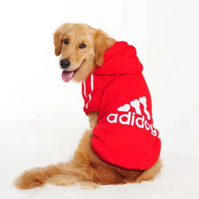 Щенков Adidog с принтом одежда для щенка французского бульдога костюм собаки